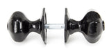 From The Anvil - Black Octagonal Mortice/Rim Knob Set | Sku. 33250 | Trade Door Handles.