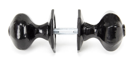 From The Anvil - Black Octagonal Mortice/Rim Knob Set | Sku. 33250 | Trade Door Handles.