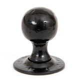 From The Anvil - Black Round Mortice/Rim Knob Set | Sku. 33252 | Trade Door Handles.