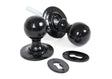 From The Anvil - Black Round Mortice/Rim Knob Set | Sku. 33252 | Trade Door Handles.