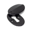 From The Anvil - Black Oval Escutcheon & Cover | Sku. 33254 | Trade Door Handles.