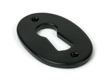 From The Anvil - Black Oval Escutcheon | Sku. 33255 | Trade Door Handles.