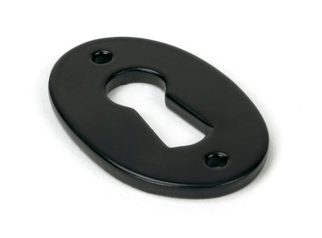 From The Anvil - Black Oval Escutcheon | Sku. 33255 | Trade Door Handles.
