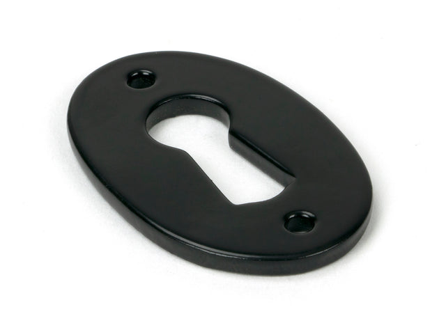From The Anvil - Black Oval Escutcheon | Sku. 33255 | Trade Door Handles.