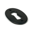 From The Anvil - Black Oval Escutcheon | Sku. 33255 | Trade Door Handles.