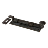 From The Anvil - Beeswax 6" Cranked Knob Bolt | Sku. 33263 | Trade Door Handles.