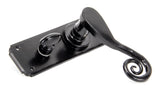 From The Anvil - Black Monkeytail Lever Bathroom Set | Sku. 33266 | Trade Door Handles.