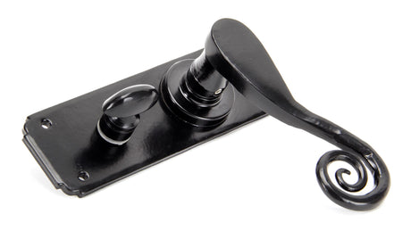 From The Anvil - Black Monkeytail Lever Bathroom Set | Sku. 33266 | Trade Door Handles.