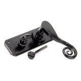 From The Anvil - Black Monkeytail Lever Bathroom Set | Sku. 33266 | Trade Door Handles.