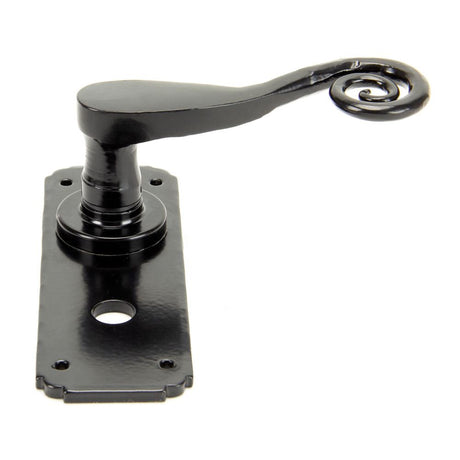 From The Anvil - Black Monkeytail Lever Bathroom Set | Sku. 33266 | Trade Door Handles.