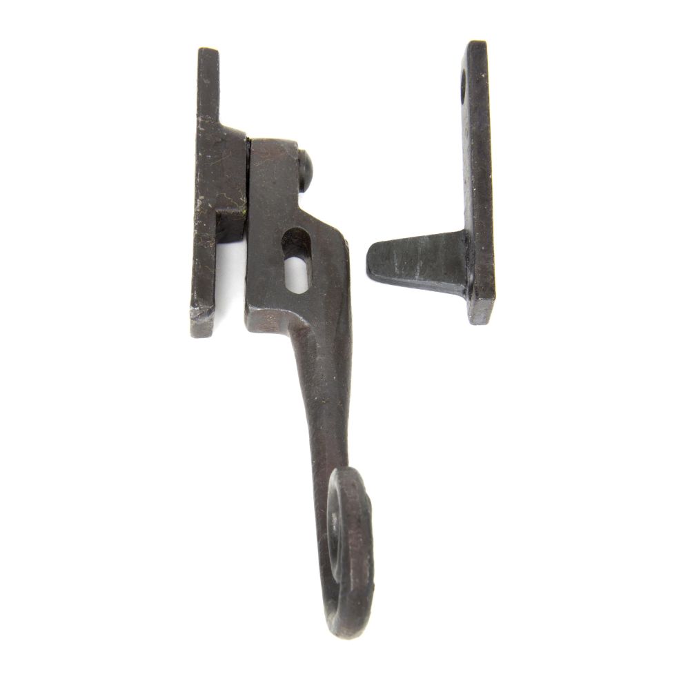 From The Anvil - Beeswax LH Locking Night-vent Monkeytail Fastener | Sku. 33267 | Trade Door Handles.