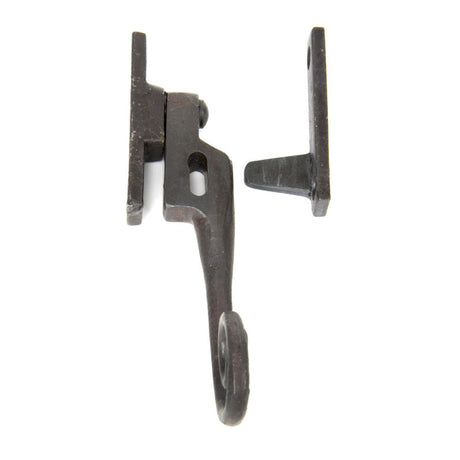 From The Anvil - Beeswax LH Locking Night-vent Monkeytail Fastener | Sku. 33267 | Trade Door Handles.