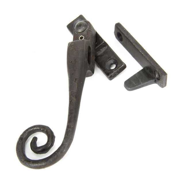 From The Anvil - Beeswax LH Locking Night-vent Monkeytail Fastener | Sku. 33267 | Trade Door Handles.