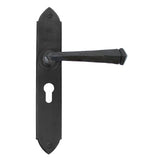 From The Anvil - Beeswax Gothic Lever Euro Lock Set | Sku. 33269 | Trade Door Handles.