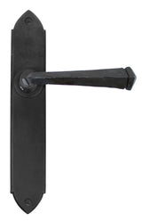 From The Anvil - Beeswax Gothic Lever Latch Set | Sku. 33270 | Trade Door Handles.
