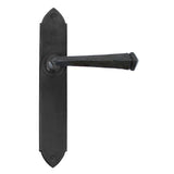 From The Anvil - Beeswax Gothic Lever Latch Set | Sku. 33270 | Trade Door Handles.