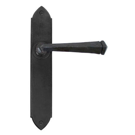 From The Anvil - Beeswax Gothic Lever Latch Set | Sku. 33270 | Trade Door Handles.