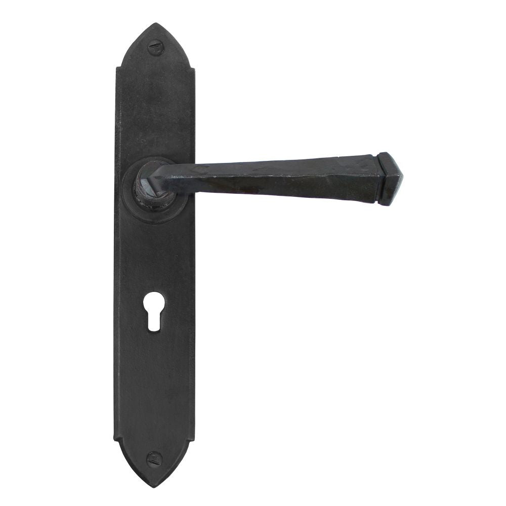 From The Anvil - Beeswax Gothic Lever Lock Set | Sku. 33271 | Trade Door Handles.