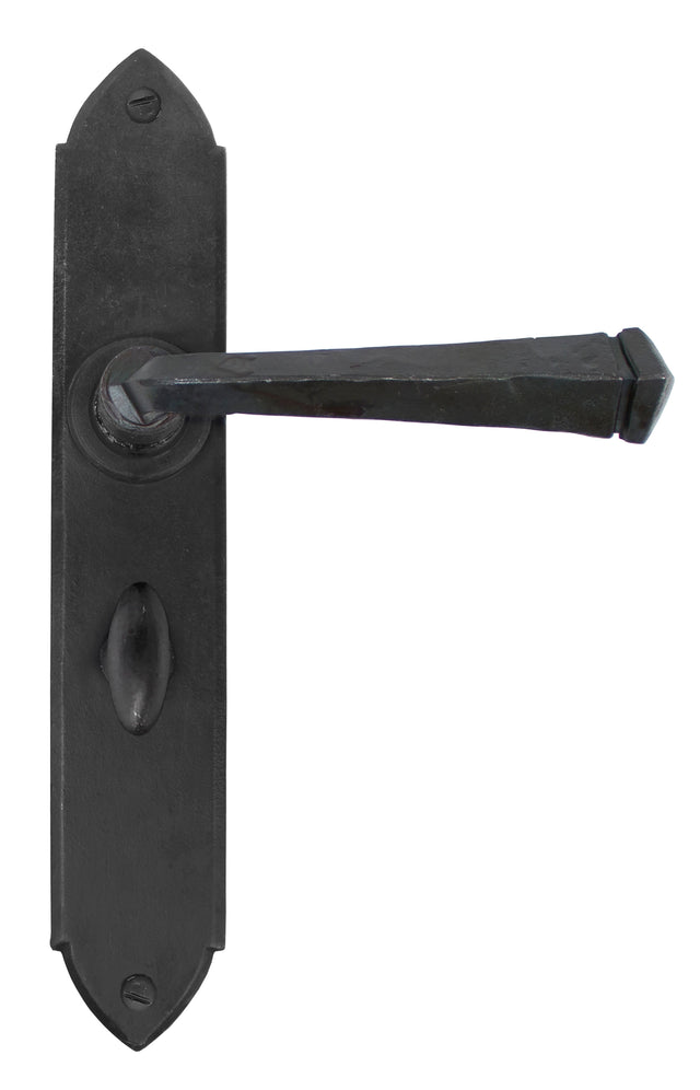 From The Anvil - Beeswax Gothic Lever Bathroom Set | Sku. 33272 | Trade Door Handles.