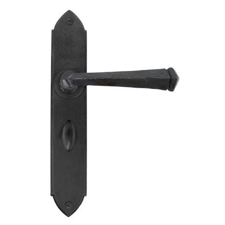 From The Anvil - Beeswax Gothic Lever Bathroom Set | Sku. 33272 | Trade Door Handles.