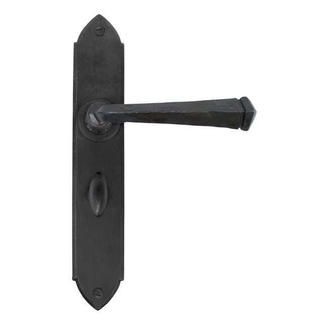 From The Anvil - Beeswax Gothic Lever Bathroom Set | Sku. 33272 | Trade Door Handles.