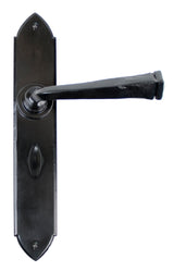 From The Anvil - Black Gothic Lever Bathroom Set | Sku. 33274 | Trade Door Handles.