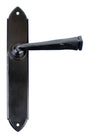 From The Anvil - Black Gothic Lever Latch Set | Sku. 33275 | Trade Door Handles.