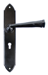 From The Anvil - Black Gothic Lever Lock Set | Sku. 33276 | Trade Door Handles.