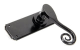 From The Anvil - Black Monkeytail Lever Latch Set | Sku. 33278 | Trade Door Handles.