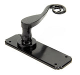From The Anvil - Black Monkeytail Lever Latch Set | Sku. 33278 | Trade Door Handles.