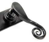 From The Anvil - Black Monkeytail Lever Latch Set | Sku. 33278 | Trade Door Handles.
