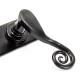 From The Anvil - Black Monkeytail Lever Latch Set | Sku. 33278 | Trade Door Handles.