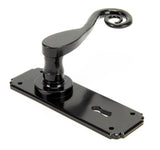 From The Anvil - Black Monkeytail Lever Lock Set | Sku. 33279 | Trade Door Handles.