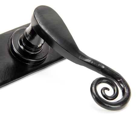 From The Anvil - Black Monkeytail Lever Lock Set | Sku. 33279 | Trade Door Handles.