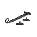 From The Anvil - Black 8" Handmade Monkeytail Stay | Sku. 33281 | Trade Door Handles.