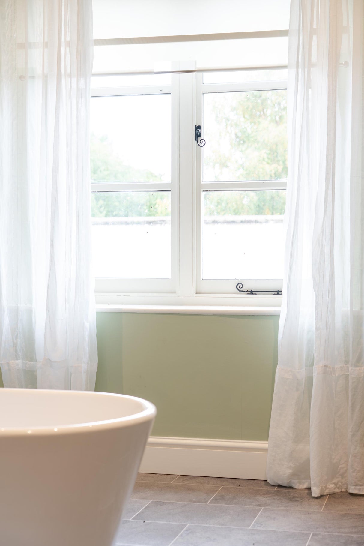 From The Anvil - Black 10" Handmade Monkeytail Stay | Sku. 33282 | Trade Door Handles.