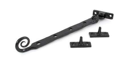 From The Anvil - Black 10" Handmade Monkeytail Stay | Sku. 33282 | Trade Door Handles.