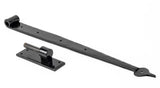 From The Anvil - Black 24" Hook & Band Hinge (pair) | Sku. 33286 | Trade Door Handles.