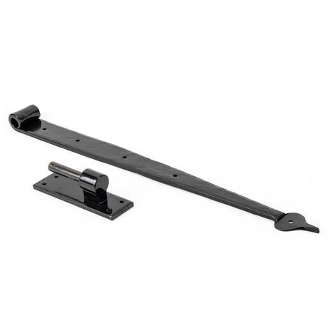 From The Anvil - Black 24" Hook & Band Hinge (pair) | Sku. 33286 | Trade Door Handles.