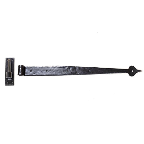 From The Anvil - Black 24" Hook & Band Hinge (pair) | Sku. 33286 | Trade Door Handles.