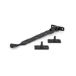 From The Anvil - Black 8" Handmade Peardrop Stay | Sku. 33291 | Trade Door Handles.