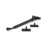 From The Anvil - Black 8" Handmade Peardrop Stay | Sku. 33291 | Trade Door Handles.