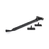 From The Anvil - Black 10" Handmade Peardrop Stay | Sku. 33292 | Trade Door Handles.