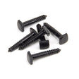 From The Anvil - Black Lagg Bolt for Cottage Latch (6) | Sku. 33294B | Trade Door Handles.