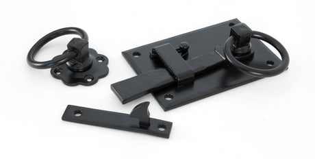 From The Anvil - Black Cottage Latch - RH | Sku. 33295 | Trade Door Handles.