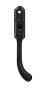 From The Anvil - Black Locking Peardrop Espag - RH | Sku. 33298 | Trade Door Handles.