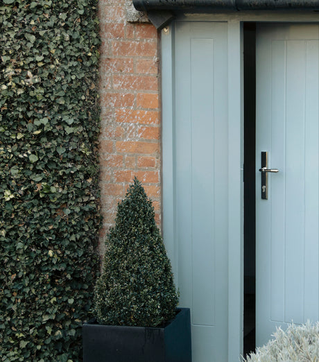 From The Anvil - Polished Nickel Reeded Slimline Lever Espag. Lock Set | Sku. 33316 | Trade Door Handles.