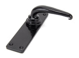 From The Anvil - Black Smooth Lever Latch Set | Sku. 33317 | Trade Door Handles.