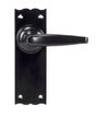 From The Anvil - Black Oak Lever Latch Set | Sku. 33318 | Trade Door Handles.