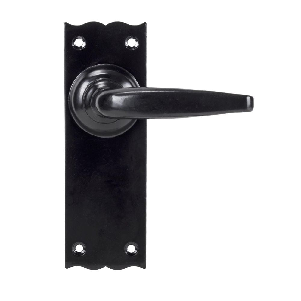 From The Anvil - Black Oak Lever Latch Set | Sku. 33318 | Trade Door Handles.